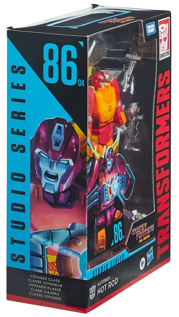 86-04 Hot Rod Voyager Class | Transformers Studio Series | Transformers: The Movie 86