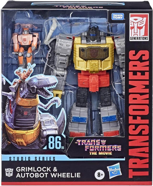 86-06 Grimlock and Wheelie Leader Class | Transformers Studio Series | Transformers: The Movie 86