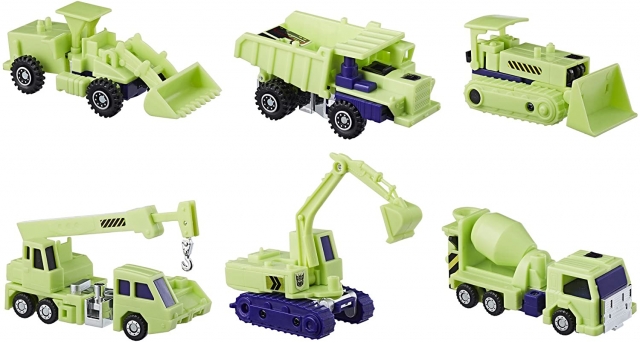 Transformers G1 Devastator Combiner Set of 6 | Transformers Vintage G1 Reissues