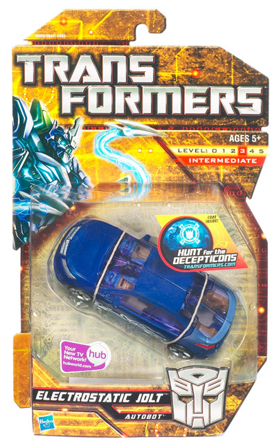 Electrostatic Jolt Deluxe Class | Transformers Hunt for the Decepticons HFTD
