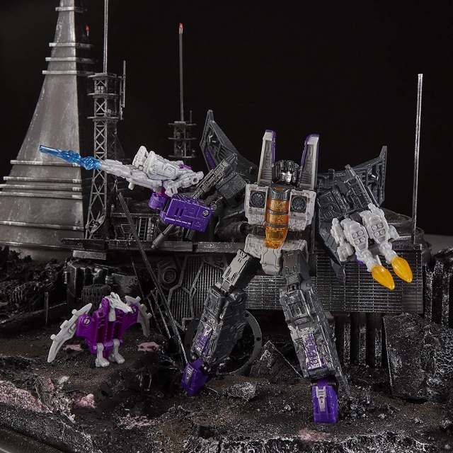 WFC-S27 Decepticon Phantomstrike Squadron 4 Pack Voyager Class | Transformers Generations War for Cybertron Siege Chapter