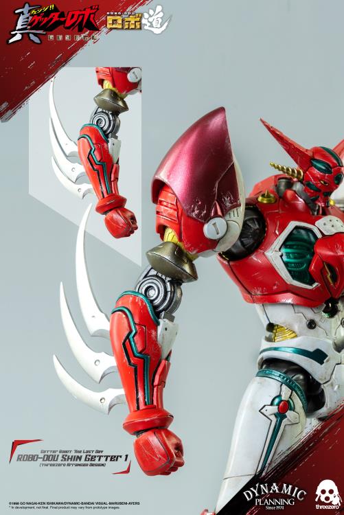 Threezero Getter Robo Armageddon ROBO-DOU Shin Getter 1 Anime Color Version