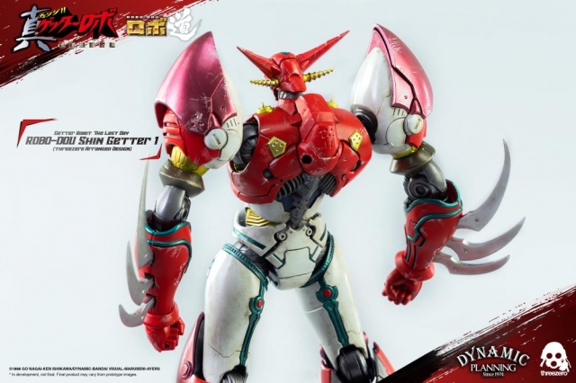 Threezero Getter Robo Armageddon ROBO-DOU Shin Getter 1 Anime Color Version