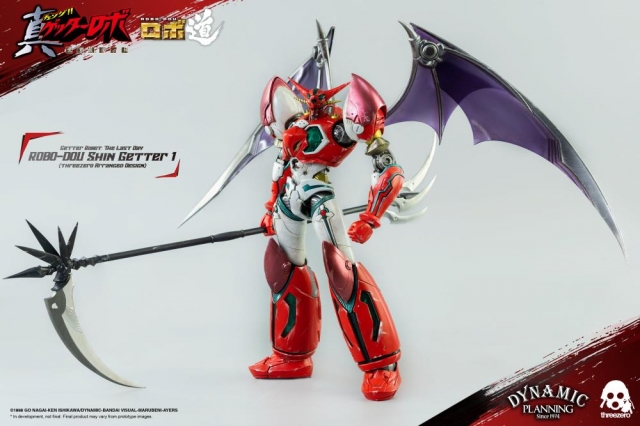 Threezero Getter Robo Armageddon ROBO-DOU Shin Getter 1 Anime Color Version