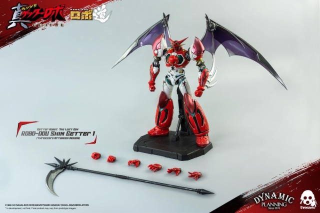 Threezero Getter Robo Armageddon ROBO-DOU Shin Getter 1 Anime Color Version