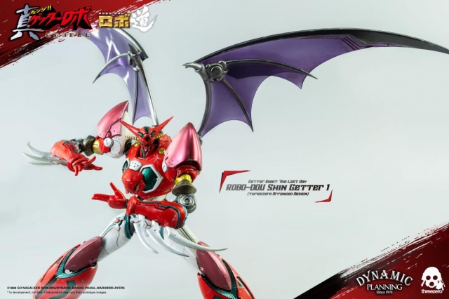 Threezero Getter Robo Armageddon ROBO-DOU Shin Getter 1 Anime Color Version
