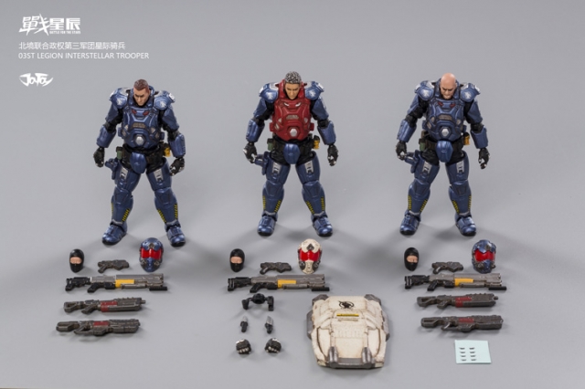Starhawk 03st Legion Interstellar Set of 3 | Joy Toy War Stars