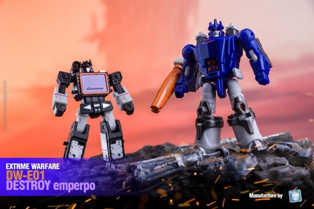 DW-E01 Destroy Emperpo and DW-E02B Monitor Officer | Dr. Wu
