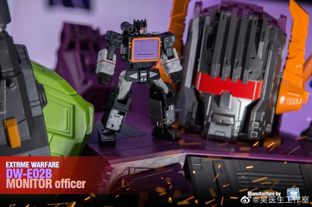 DW-E01 Destroy Emperpo and DW-E02B Monitor Officer | Dr. Wu