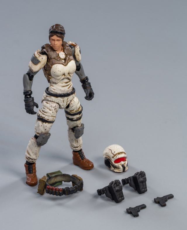Steelbone Armor JT0593 God of War 86 White Mecha with Pilot | Joy Toy