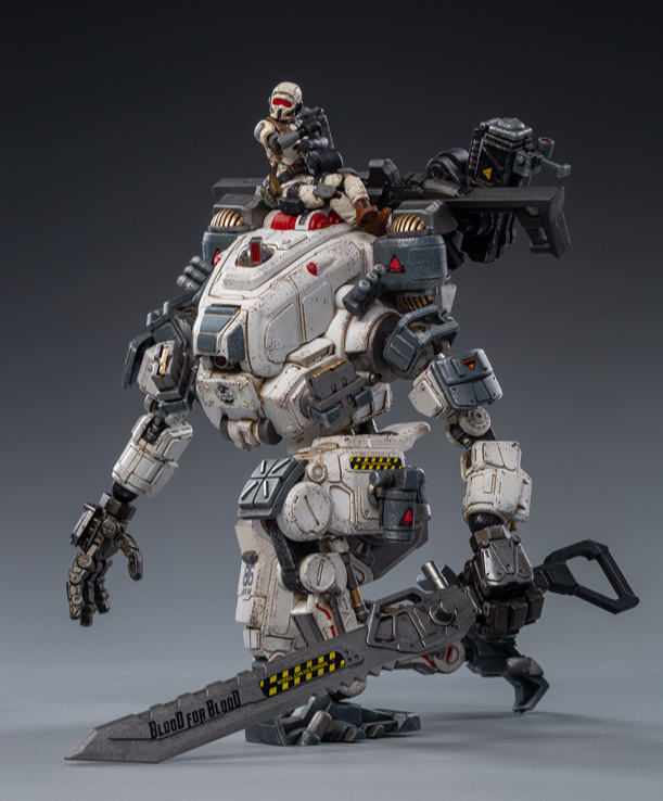 Steelbone Armor JT0593 God of War 86 White Mecha with Pilot | Joy Toy