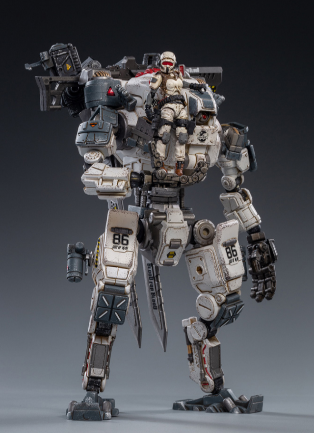 Steelbone Armor JT0593 God of War 86 White Mecha with Pilot | Joy Toy