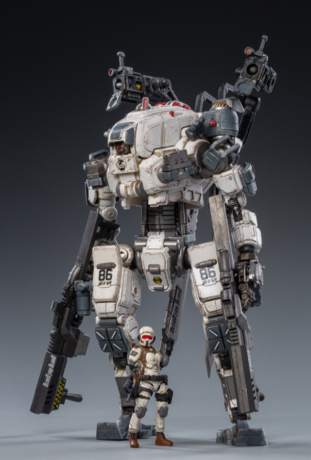 Steelbone Armor JT0593 God of War 86 White Mecha with Pilot | Joy Toy