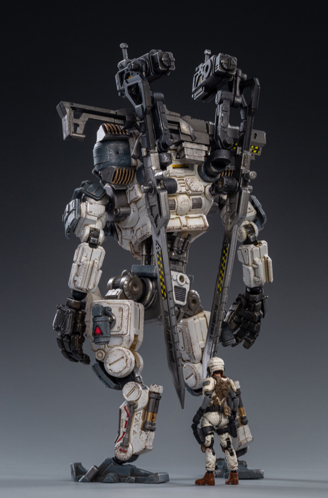 Steelbone Armor JT0593 God of War 86 White Mecha with Pilot | Joy Toy
