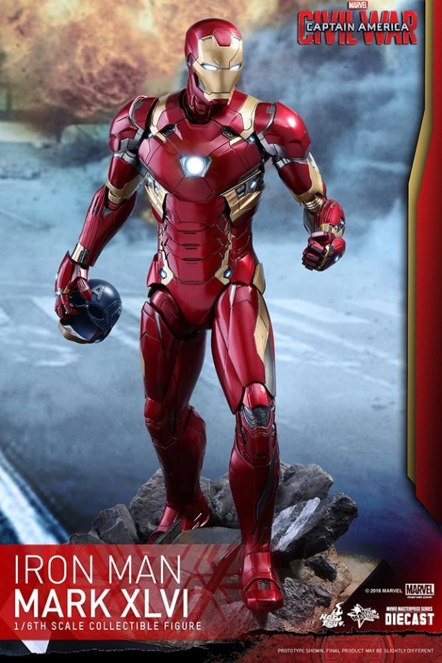 Silver Centurion Mark 33 1:6 Scale | Hot Toys Movie Masterpiece | Marvel Iron Man 3