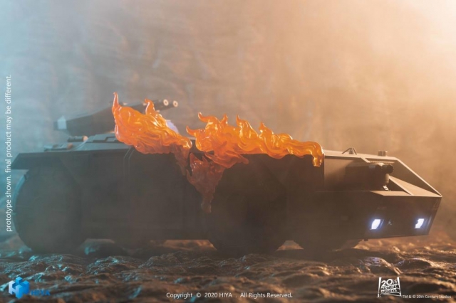 Burning Armored Personnel Carrier (APC) 1:18 Scale | Aliens | Hiya Toys