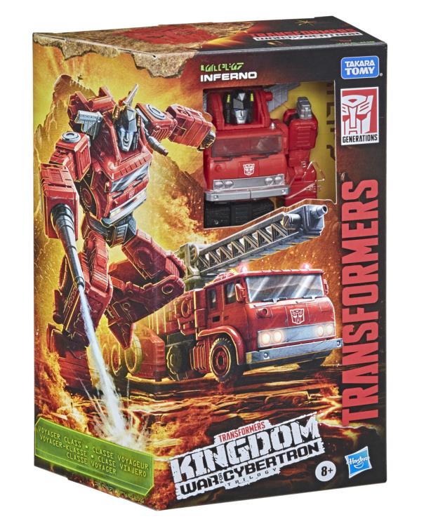 WFC-K19 Inferno Voyager Class | Transformers Generations War for Cybertron Kingdom Chapter