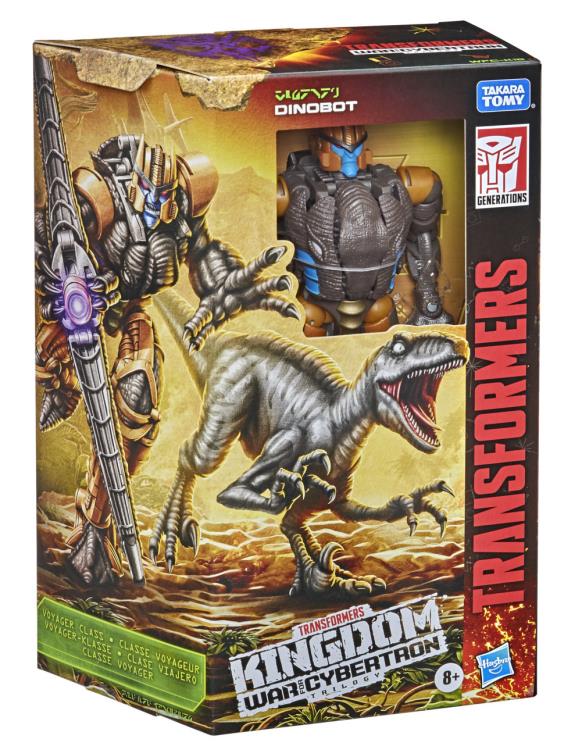 WFC-K18 Dinobot Voyager Class | Transformers Generations War for Cybertron Kingdom Chapter