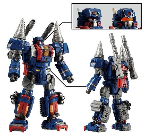 DA-72 Triverse Tridigger D Caliber | Diaclone Reboot