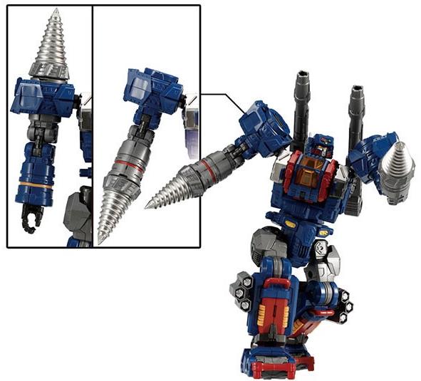 DA-72 Triverse Tridigger D Caliber | Diaclone Reboot