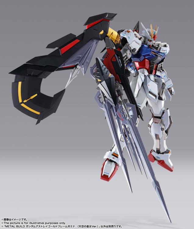 Gundam Astray Gold Frame Amatsu Mina Princess of the Sky Version Metal Build | Bandai Tamashii Nations | Gundam Mobile Suit Gundam