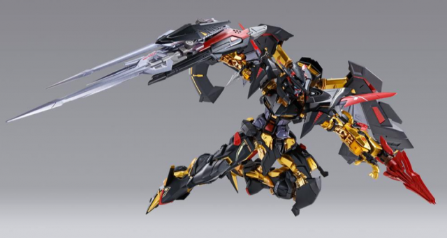 Gundam Astray Gold Frame Amatsu Mina Princess of the Sky Version Metal Build | Bandai Tamashii Nations | Gundam Mobile Suit Gundam