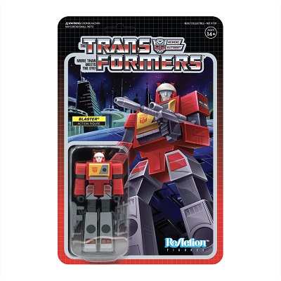 Blaster Figure | Transformers ReAction G1 Generation One