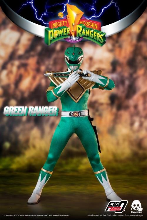 Green Ranger 1:6 Scale Figure | Threezero Mighty Morphin Power Rangers