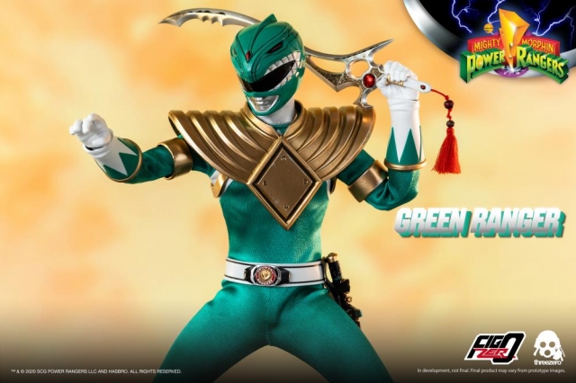 Green Ranger 1:6 Scale Figure | Threezero Mighty Morphin Power Rangers