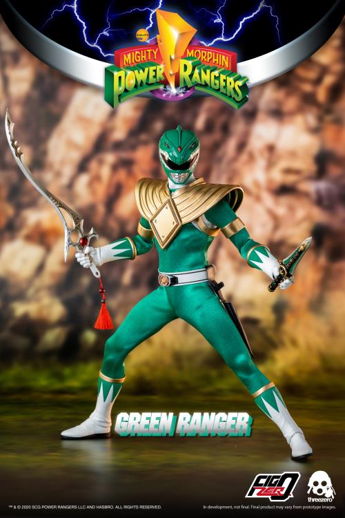 Green Ranger 1:6 Scale Figure | Threezero Mighty Morphin Power Rangers