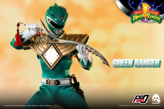 Green Ranger 1:6 Scale Figure | Threezero Mighty Morphin Power Rangers