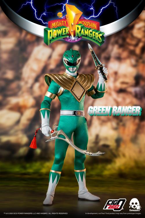 Green Ranger 1:6 Scale Figure | Threezero Mighty Morphin Power Rangers