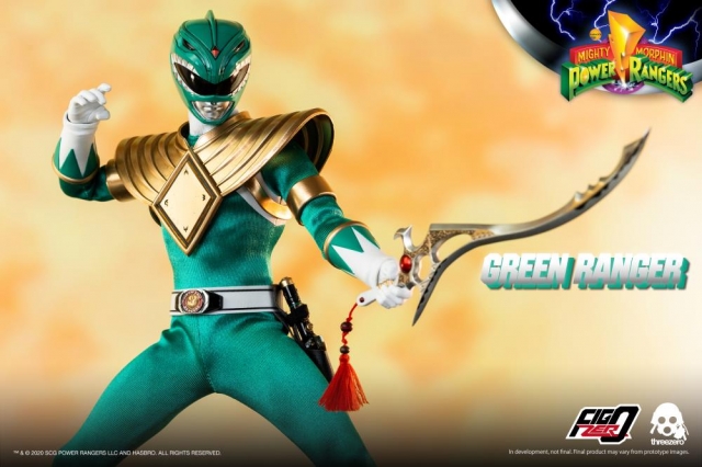 Green Ranger 1:6 Scale Figure | Threezero Mighty Morphin Power Rangers