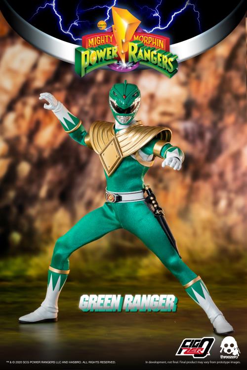 Green Ranger 1:6 Scale Figure | Threezero Mighty Morphin Power Rangers