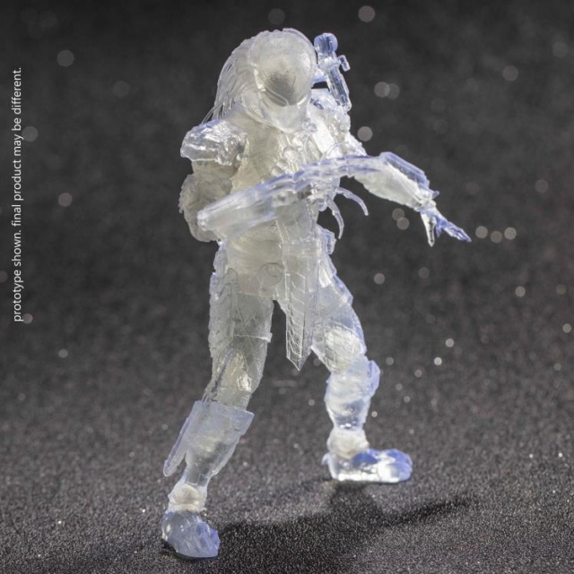 Scar Predator Invisible Version 1:18 Scale | Alien Vs Predator | Hiya Toys
