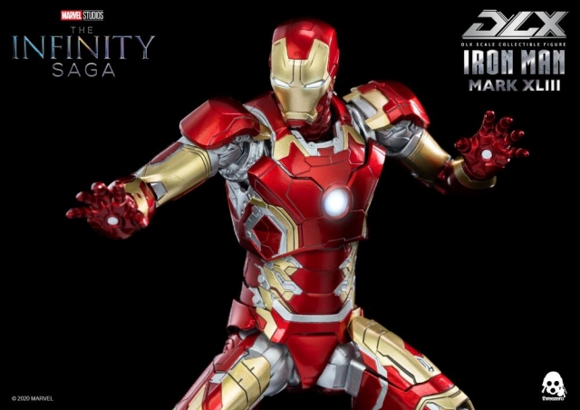 Iron Man Mark 43 1:12 Scale Figure | Threezero The Avengers Infinity Saga DLX