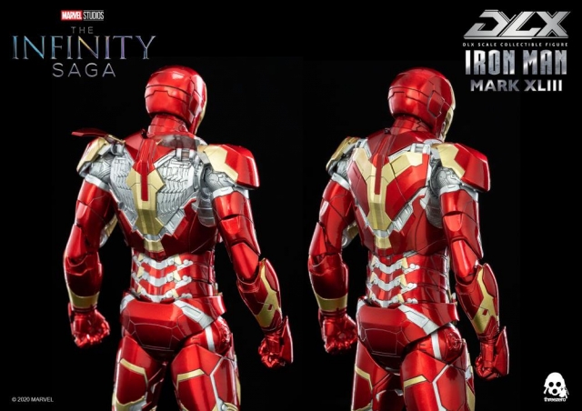 Iron Man Mark 43 1:12 Scale Figure | Threezero The Avengers Infinity Saga DLX