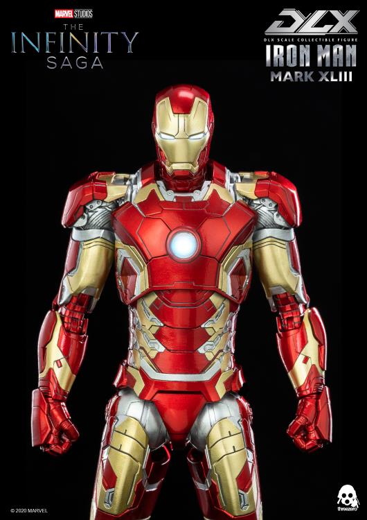 Iron Man Mark 43 1:12 Scale Figure | Threezero The Avengers Infinity Saga DLX