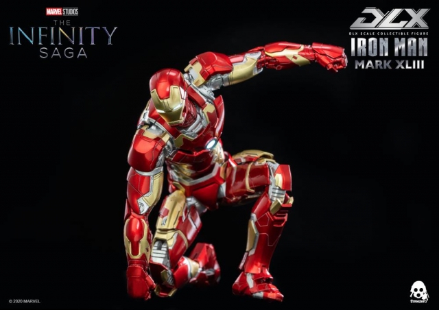 Iron Man Mark 43 1:12 Scale Figure | Threezero The Avengers Infinity Saga DLX