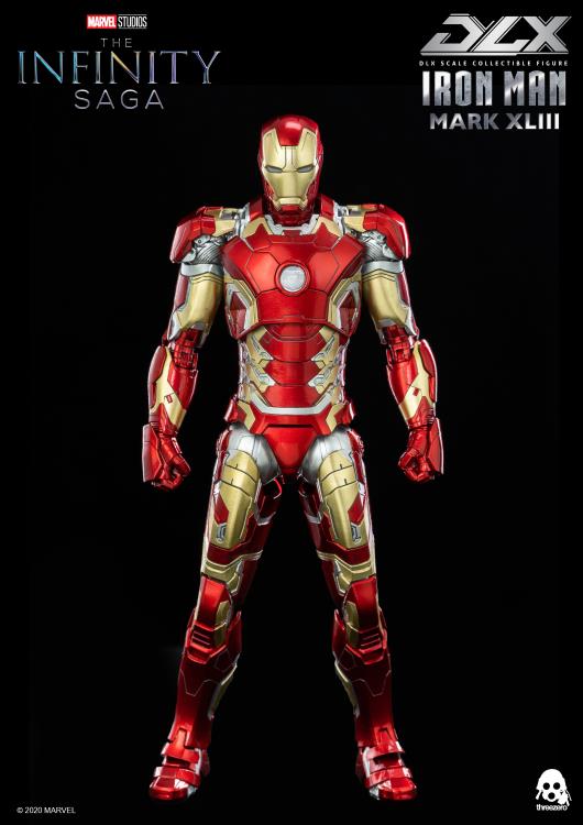 Iron Man Mark 43 1:12 Scale Figure | Threezero The Avengers Infinity Saga DLX