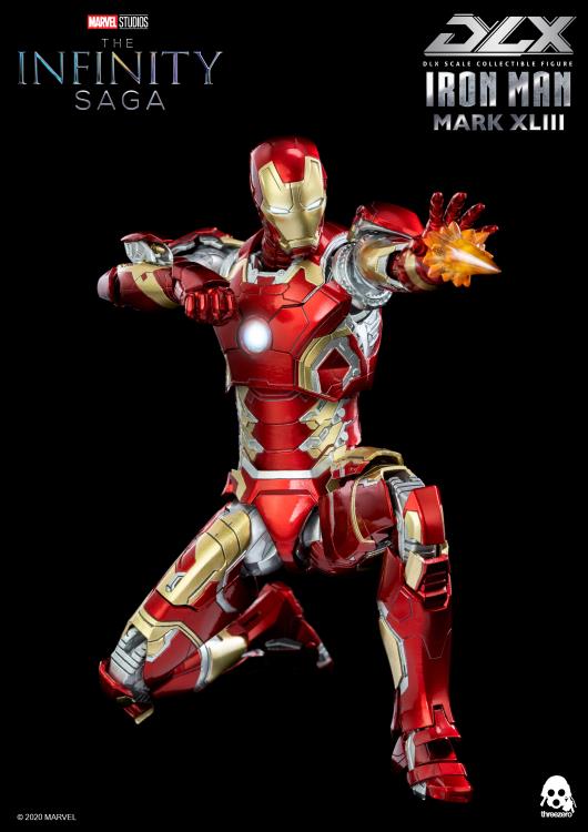 Iron Man Mark 43 1:12 Scale Figure | Threezero The Avengers Infinity Saga DLX