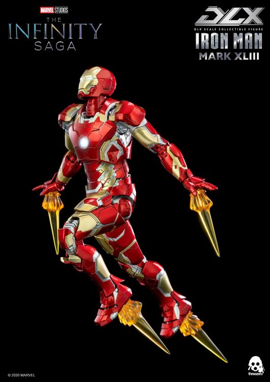 Iron Man Mark 43 1:12 Scale Figure | Threezero The Avengers Infinity Saga DLX