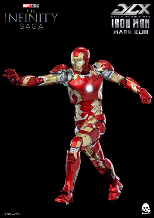 Iron Man Mark 43 1:12 Scale Figure | Threezero The Avengers Infinity Saga DLX
