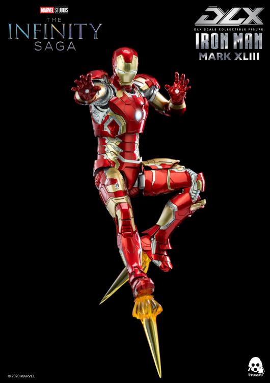 Iron Man Mark 43 1:12 Scale Figure | Threezero The Avengers Infinity Saga DLX