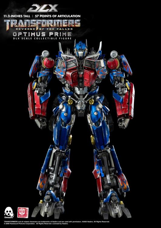 Optimus Prime DLX Scale Collectible Figure | Transformers Transformers: Revenge Of The Fallen | threezero