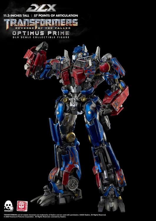 Optimus Prime DLX Scale Collectible Figure | Transformers Transformers: Revenge Of The Fallen | threezero