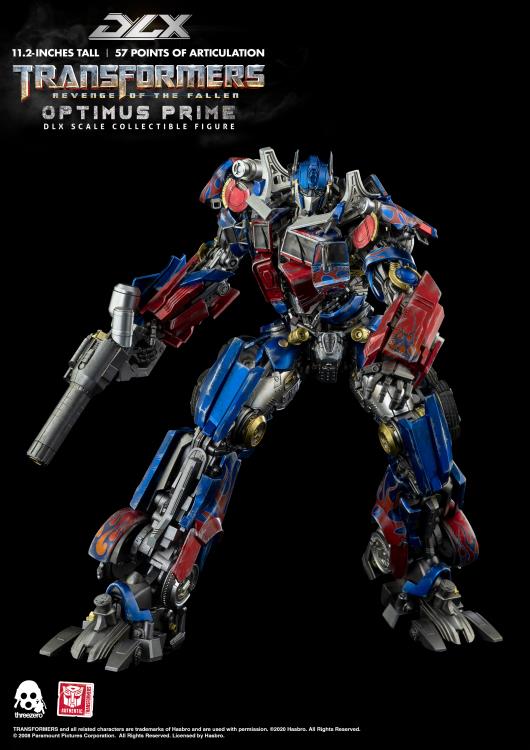 Optimus Prime DLX Scale Collectible Figure | Transformers Transformers: Revenge Of The Fallen | threezero