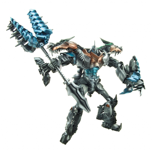 Leader Class Optimus and Grimlock | Transformers 4 Age of Extinction AOE