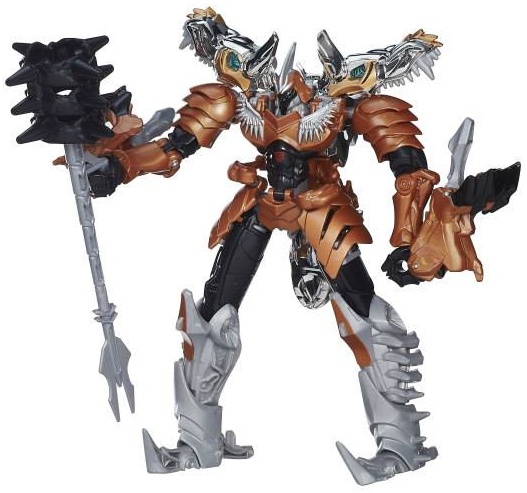 Voyager Class Optimus Prime Evasion Mode and Grimlock Set of 2 | Transformers 4 Age of Extinction AOE Platinum Edition