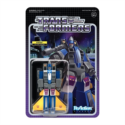 Dirge Figure | Transformers ReAction G1 Generation One
